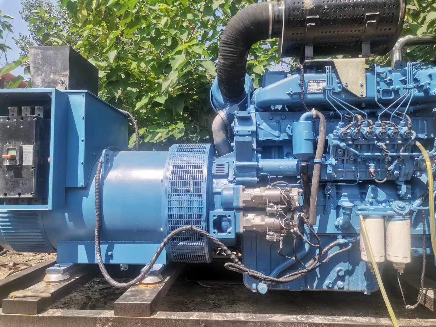 沙洋详细说明降低 800kW 柴油发电机输出电流波动的方法